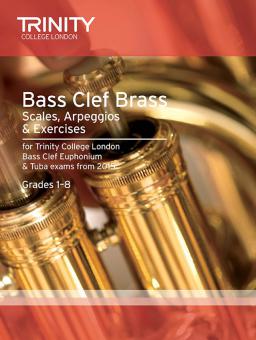 Brass Scales & Exercises Grades 1-8: Bass Clef from 2015 