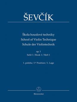 École de la technique du violon op. 1 