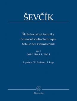 École de la technique du violon op. 1 Standard