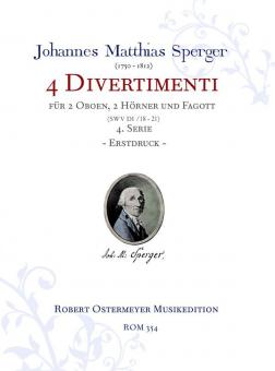 4 Divertimenti SWV D I/18-21 