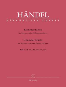Duos de chambre HWV 178, 181, 185, 186, 190, 197 Standard