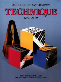 Méthode de Piano Bastien: Technique, Niveau 2 