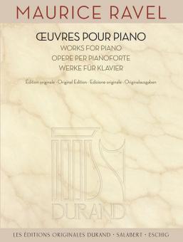 Oeuvres pour piano 