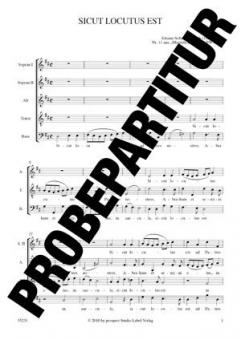 Sicut locutus est (Schlusssatz aus dem Magnificat) Download
