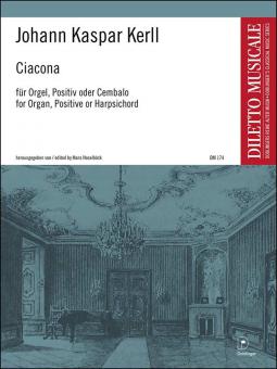 Ciacona für Orgel, Positiv oder Cembalo 