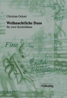 Weihnachtliche Duos für zwei Kontrabässe 