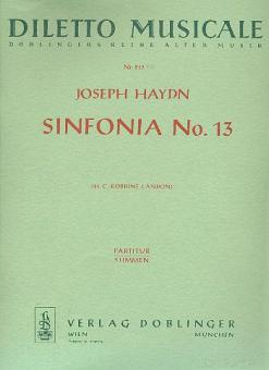 Sinfonia No. 13 D major Hob. I:13 