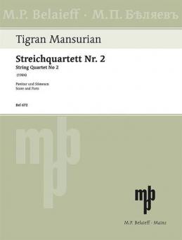 Quatuor à cordes no 2 Standard