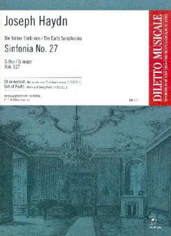 Sinfonia No. 27 G major Hob. I:27 