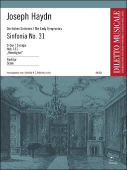 Sinfonia No. 31 D major Hob. I:31 