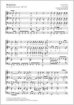 Benedictus KV 115 
