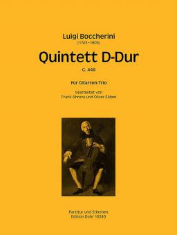 Quintett D-Dur G. 448 
