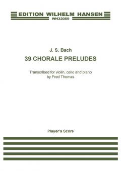 39 Chorale Preludes 