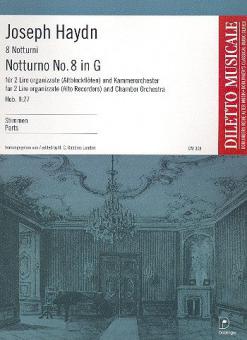 Notturno No. 8 in G major 