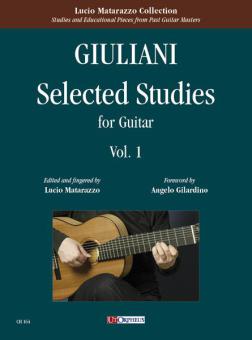 Selected Studies for Guitar Vol. 1 