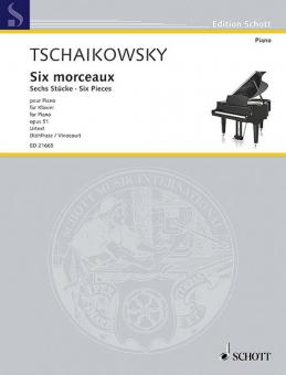 Six morceaux op. 51 Standard