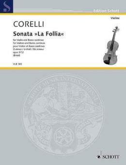 Sonate La Follia op. 5/12 Standard