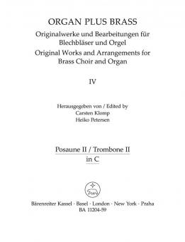 organ plus brass, volume IV: Cathedral Sounds 