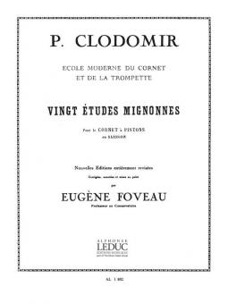 20 Etudes mignonnes Op. 18 (Trumpet solo) 