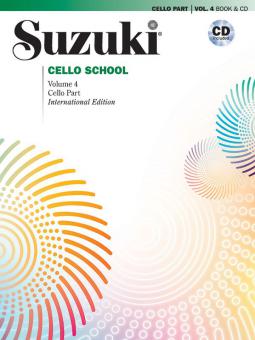 Suzuki Cello School 4: Cello Part & CD 