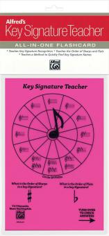 Alfred's Key Signature Teacher: All-In-One Flashcard 