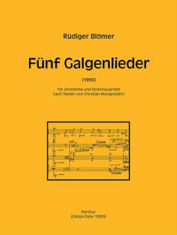 Fünf Galgenlieder 