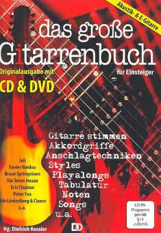 Das große Gitarrenbuch - mit CD & DVD 