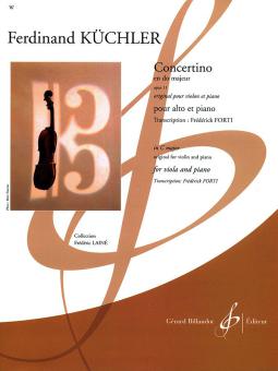 Concertino en do majeur op. 11 