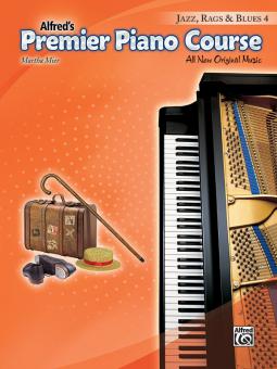 Premier Piano Course: Jazz, Rags & Blues Book 4 Standard