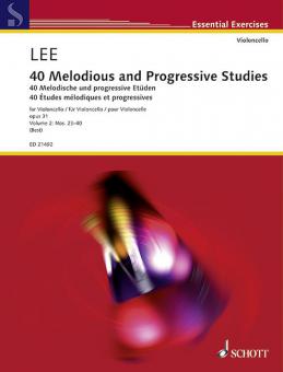40 Études mélodiques et progressives op. 31 Band 2 Standard