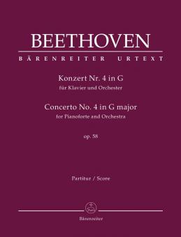 Concerto No. 4 en sol majeur op. 58 