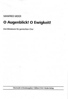 O Augenblick! O Ewigkeit! 