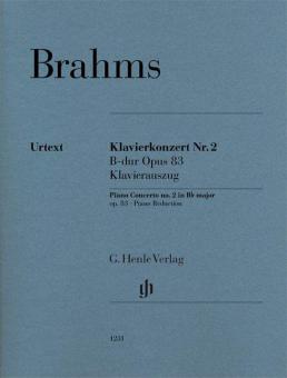 Concerto pour piano no 2 en Si bèmol majeur op. 83 