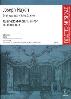 String quartet D minor Hob. III:43 op. 42 
