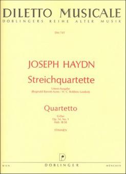 String quartet G major Hob. III:58 op. 54/1 
