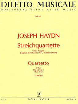 String quartet C major Hob. III:65 op. 64/1 