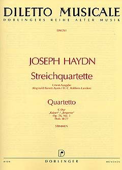 String quartet C major op. 76/3 Hob. III:77 