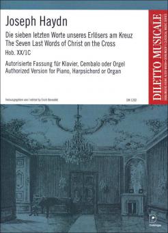 Die sieben letzten Worte unseres Erlösers am Kreuz Hob. XX:1c 