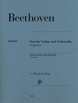 Duo pour violon et violoncelle 