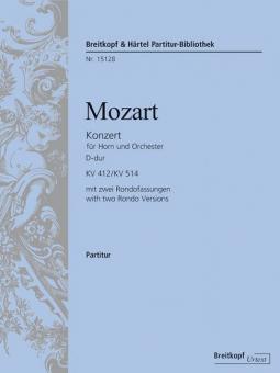 Konzert Nr. 1 D-dur KV 412/514 (386b) 