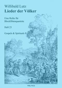 Lieder der Völker, Blockflötenquartette, Heft 23 