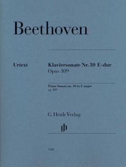 Sonate pour piano en mi majeur op. 109 
