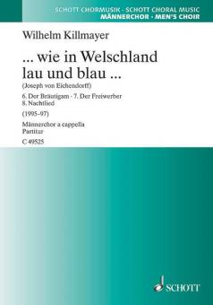 ... wie in Welschland lau und blau ... Standard