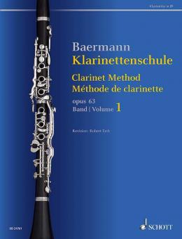 Méthode pour Clarinette op. 63 Vol. 1: No. 1-33 Standard