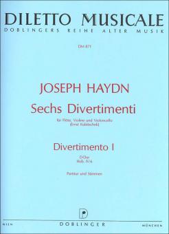 Divertimento I D major Hob. IV:6 