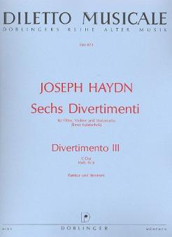 Divertimento III C major Hob. IV:8 