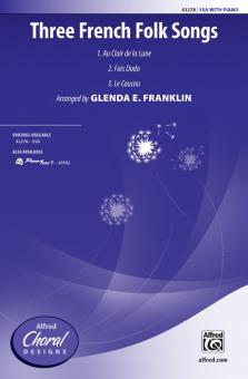 Three French Folk Songs Standard