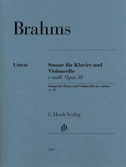 Sonate en mi mineur op. 38 