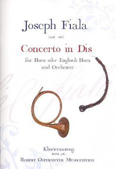 Concerto in Dis für Horn oder Englisch Horn und Orchester 