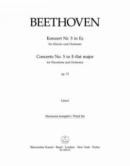 Concerto No. 5 en mi bémol majeur op. 73 